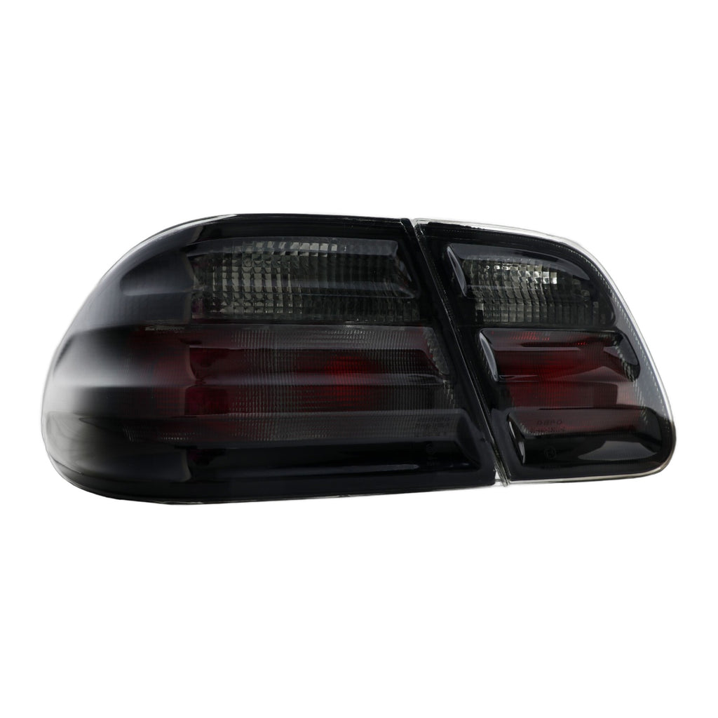 Facelift Style All Smoke Tail Lights Pair for Mercedes-Benz E-Class W210 Sedan (1996-2002)