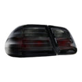 Facelift Style All Smoke Tail Lights Pair for Mercedes-Benz E-Class W210 Sedan (1996-2002)