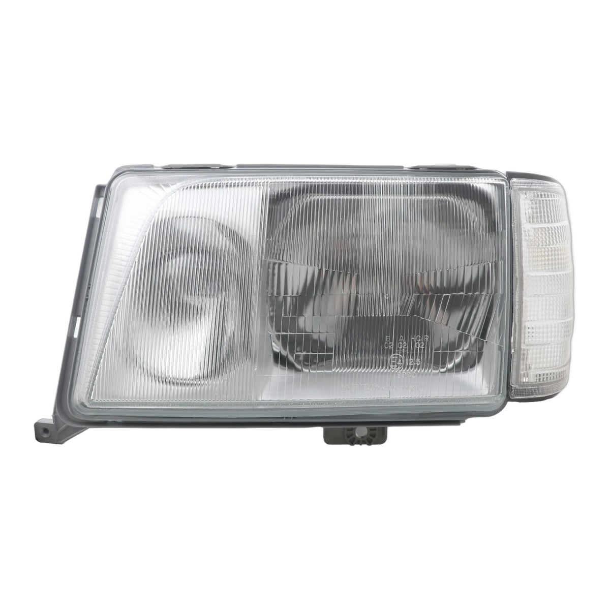 Euro Glass Lens Headlights and Clear Corner Lights for Mercedes-Benz E-Class W124 (1994-1995)