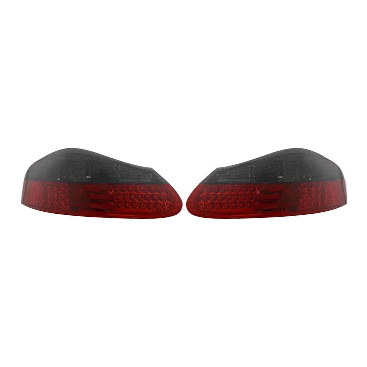 Euro Red Smoke LED Tail Lights Pair for Porsche Boxster 986 (1997-2004)