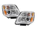 Chrome Halogen Projector Headlights Pair for GMC Terrain SL SLE SLT (2010-2015)