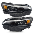 Full LED Headlights Pair w/ Module for Jeep Cherokee (2019-2023)