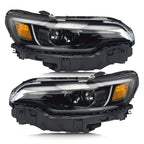 Full LED Headlights Pair w/ Module for Jeep Cherokee (2019-2023)