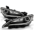 Chrome Halogen Headlights Pair w/o LED DRL for Chrysler 200 (2015-2017)