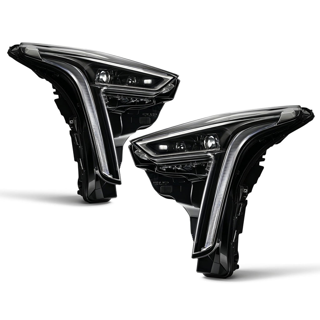 Full LED Headlights Pair w/ Cornering Lamp for Cadillac CT6 (2019-2020)