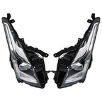 Left halogen projector headlight side angle for 2013-2018 Cadillac ATS
