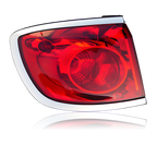 red/clear halogen outer tail light view 2 for Buick Enclave (2008-2012)