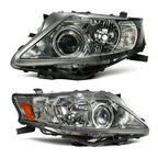 Chrome HID Projector Headlights Pair w/ AFS for Lexus RX350 (2010-2012)