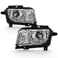 Chrome Halogen Headlights Pair for Chevrolet Camaro LS LT SS (2010-2013)