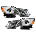 Chrome HID Headlights Pair w/ AFS for Lexus GS300 / GS350 (2006-2011)