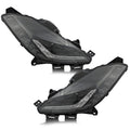 Black HID Headlights Pair for Chevrolet Corvette C7 (2014-2019)