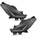 Black HID Headlights Pair for Chevrolet Corvette C7 (2014-2019)