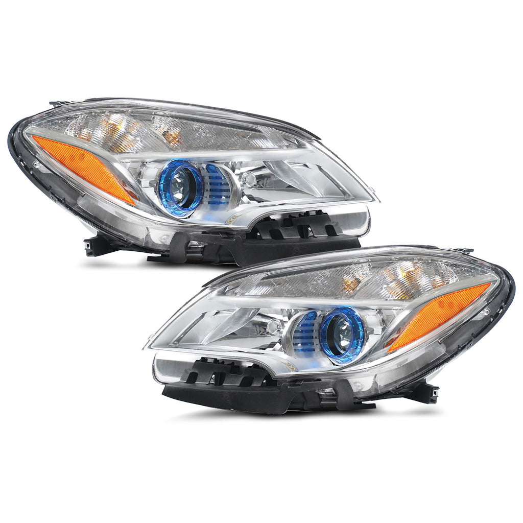 Chrome Halogen Headlights Pair for Buick Encore (2013-2016)