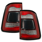 black LED tail light view 2 for Ram 1500 without Blind Spot (2019-2024)