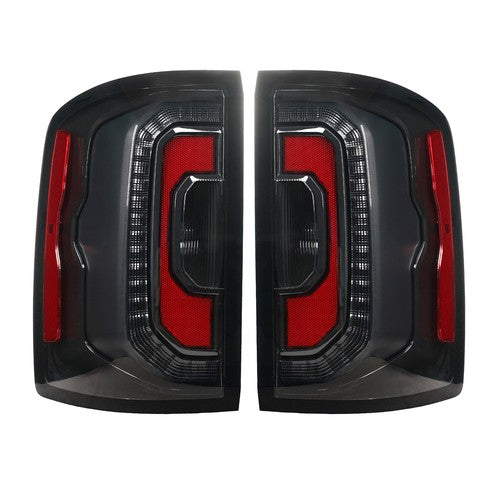 LED tail light view 2 for GMC Sierra 1500 2500HD 3500HD Halogen Models (2014-2018)
