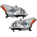 Chrome HID Headlights Pair w/ AFS for Infiniti M37 M56 (2011-2013) & Q70 (2014)