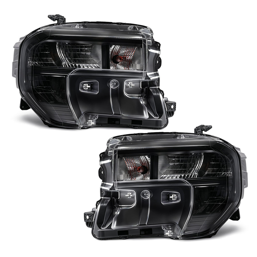 LED Reflector Headlights Pair w/ LED Module & Halogen Turn Signal for Ford Maverick XL XLT (2025-2026)