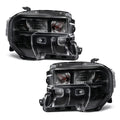 LED Reflector Headlights Pair w/ LED Module & Halogen Turn Signal for Ford Maverick XL XLT (2025-2026)