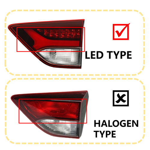 LED inner tail light view 2 for Chevy Trailblazer (2021-2023)