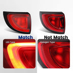 LED outer tail light view 2 for Chrysler Pacifica Factory LED Models (2017-2020)