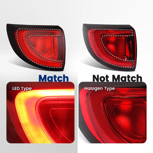 LED outer tail light view 2 for Chrysler Pacifica Factory LED Models (2017-2020)