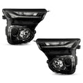 Halogen Projector Headlights Pair w/ LED DRL & Bulbs for Chevy Trailblazer (2021-2023)