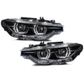 Full LED Projector Headlights Pair for BMW 3 Series F30 320i 328i 335i (2012-2015)