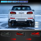 2016-2019 Mini Cooper Clubman F54 with smoked sequential LED tail lights installed
