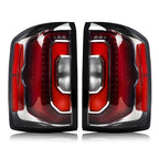chrome LED tail light view 2 for GMC Sierra 1500 Factory LED Models (2016-2018)