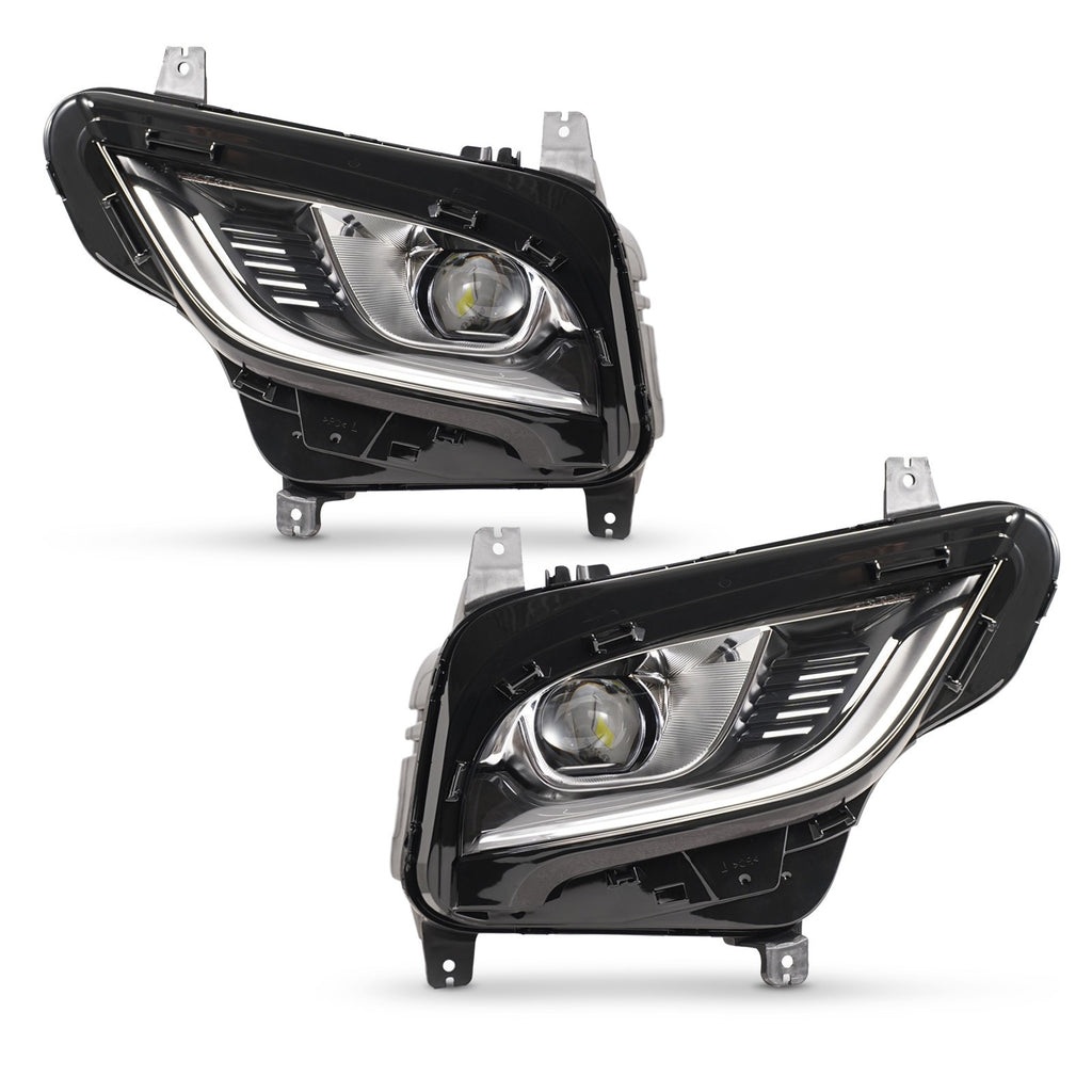 LED Headlights Pair for Buick Enclave (2022-2024), Reuse Factory LED Module