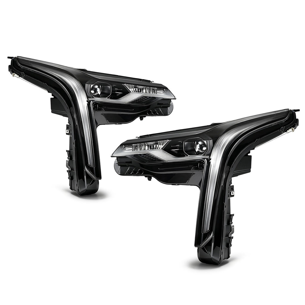 Full LED Headlights Pair w/ Cornering Lamp for Cadillac CT4 (2020-2025)