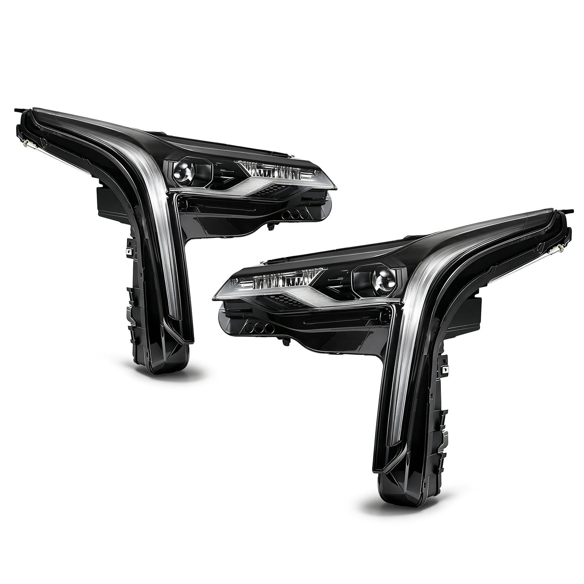 Full LED Headlights Pair w/ Cornering Lamp for Cadillac CT4 (2020-2025)