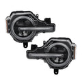 LED Headlights Pair w/ LED Module & Signature Lighting for Ford Bronco (2021-2023)