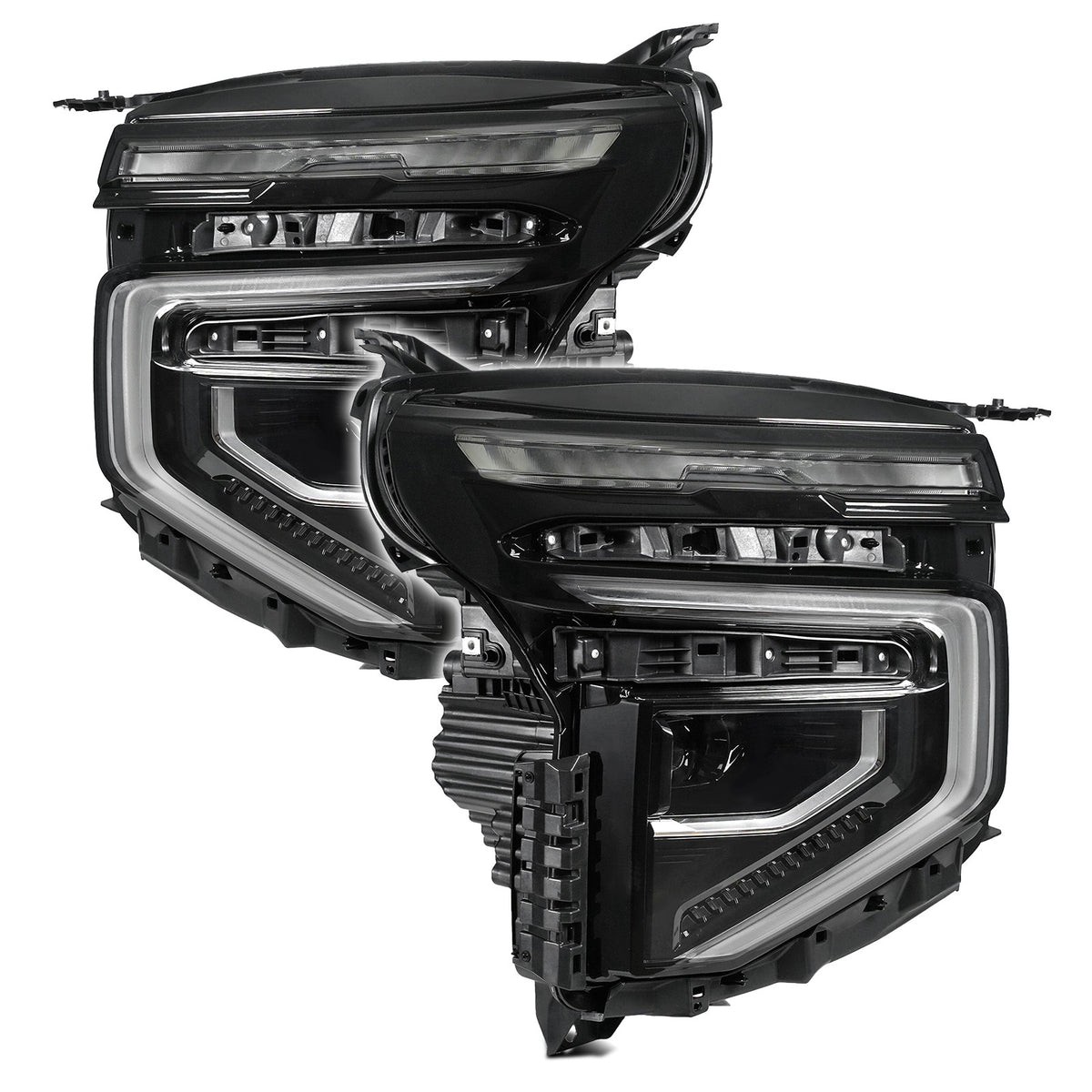 Full LED Headlights Pair w/o Animation for Chevy Tahoe / Suburban (2025-2026)