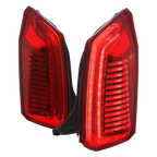 red LED tail light view 2 for Cadillac CTS Sedan (2014-2019)