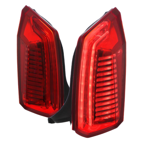 red LED tail light view 2 for Cadillac CTS Sedan (2014-2019)