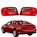 chrome halogen outer tail light view 2 for Chevy Malibu (2016-2025)