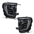 LED Headlights Pair w/ LED Module for GMC Yukon / Yukon XL AT4 Elevation (2025-2026)
