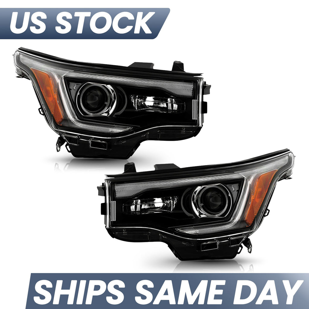 Left halogen headlight side angle for 2017-2019 GMC Acadia