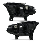 Pair LED headlight front angle for 2021-2026 Dodge Durango