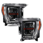 Full LED Headlights Pair w/ AFS & LED Module for Ford F-150 (2021-2023)