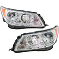 Chrome Halogen Headlights Pair for Buick LaCrosse (2010-2013)
