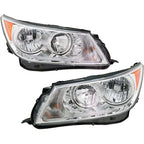 Chrome Halogen Headlights Pair for Buick LaCrosse (2010-2013)
