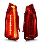 red full LED tail light view 2 for Cadillac ATS Sedan (2013-2018)