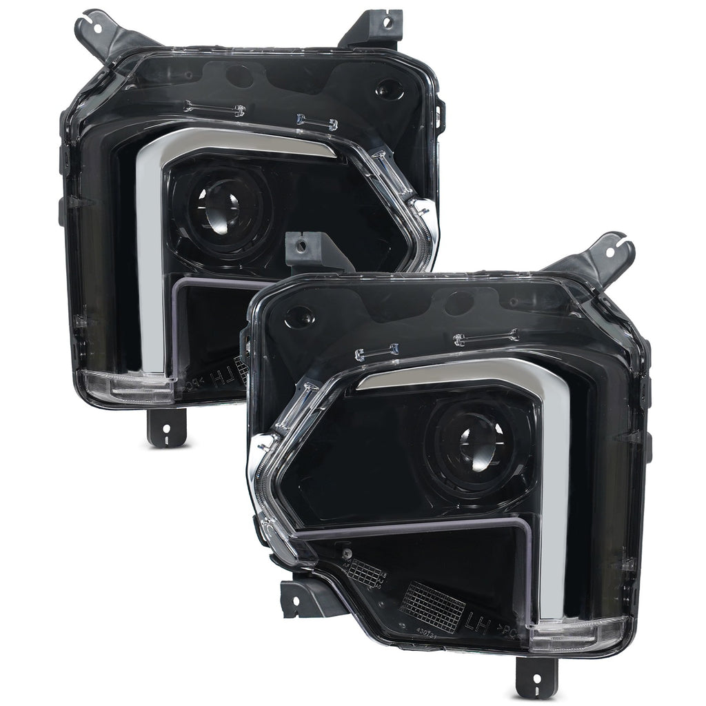 LED Projector Headlights Pair w/o LED DRL for Chevy Traverse (2022-2024)