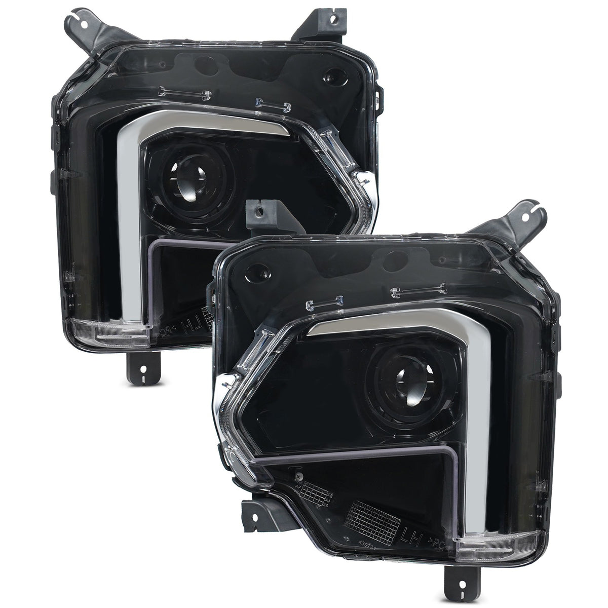 LED Projector Headlights Pair w/o LED DRL for Chevy Traverse (2022-2024)