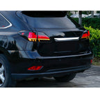 2004-2009 Lexus RX330 / RX350 with clear sequential LED tail lights installed