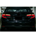 2012-2014 Toyota Camry with smoked sequential LED tail lights installed