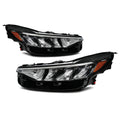 Black Full LED Headlights Pair for Ford Escape (2023-2025)