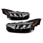 Black Full LED Headlights Pair for Ford Escape (2023-2025)